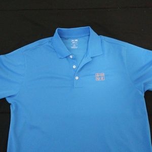 Adidas microfiber golf polo size M